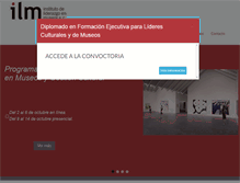 Tablet Screenshot of ilmuseos.org